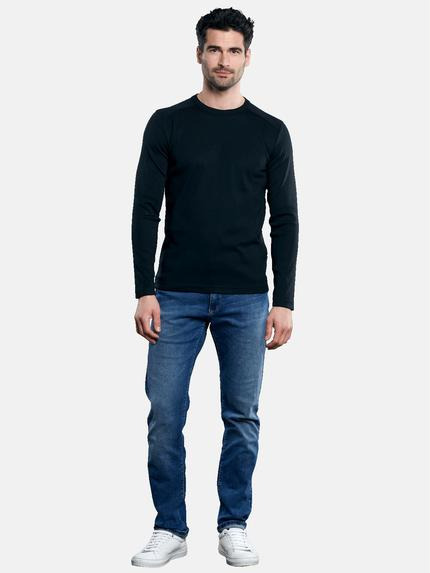 engbers Herren Langarm-Shirt "My Favorite" Schwarz 32809 engbers Herren Langarm-Shirt "My Favorite" Schwarz 32809