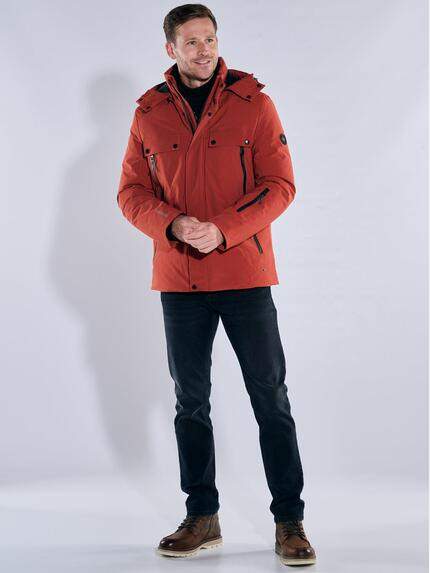 engbers Herren Wasserabweisende Funktionsjacke Rostorange 39254