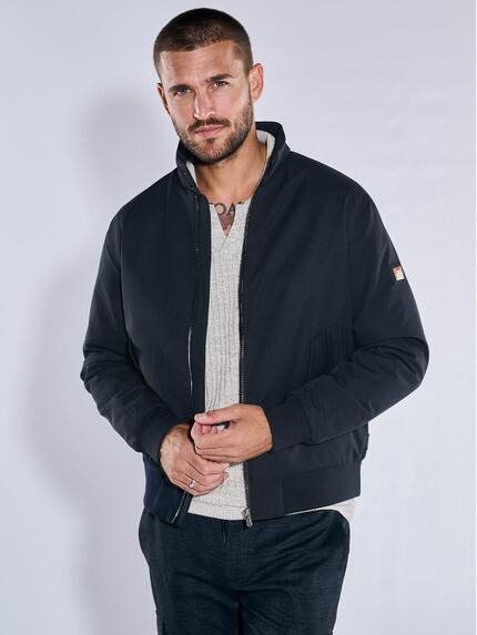 emilio adani Blouson-Jacke regular Saphirblau
