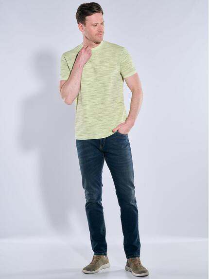engbers Herren T-Shirt gestreift Hellgelb 38471 engbers Herren T-Shirt gestreift Hellgelb 38471