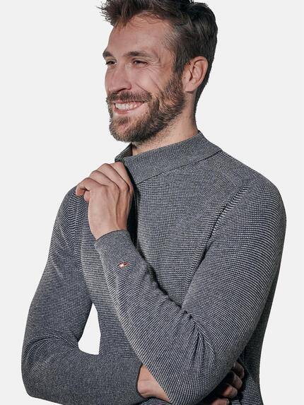 emilio adani Herren Zweifarbige Strickjacke Schwarz 30936 emilio adani Herren Zweifarbige Strickjacke Schwarz 30936