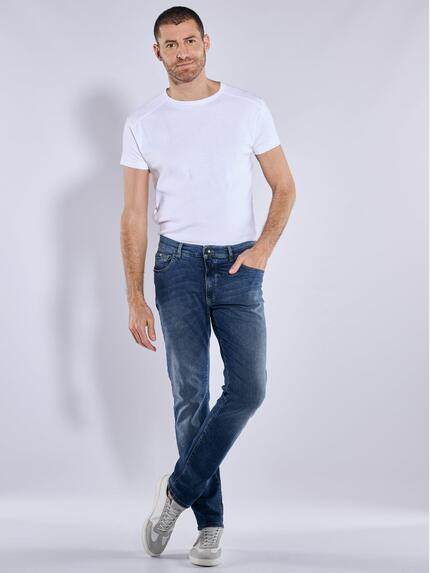 engbers Herren Authentisch gewaschene "My Favorite" Jeans Brilliantblau 31966