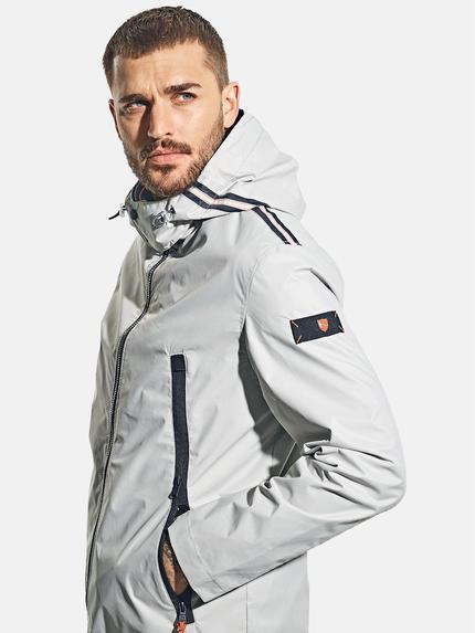 emilio adani Herren Kurze Funktionsjacke Weiß 31046 emilio adani Herren Kurze Funktionsjacke Weiß 31046