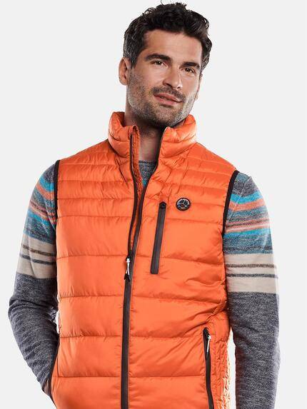 engbers Herren Steppweste mit leichter Struktur Blutorange 31908 engbers Herren Steppweste mit leichter Struktur Blutorange 31908