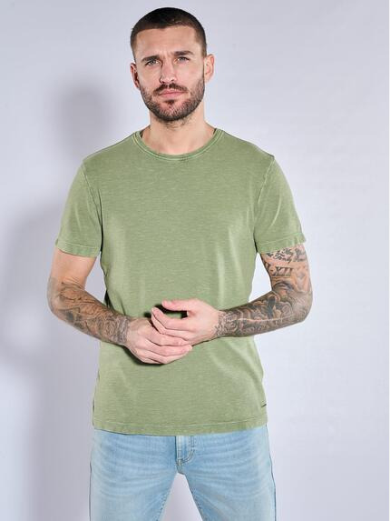 emilio adani T-Shirt slim fit Khaki