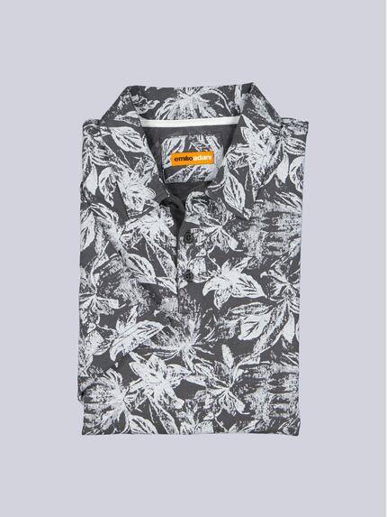 emilio adani Herren Polo-Shirt gemustert Kieselgrau 38685 emilio adani Herren Polo-Shirt gemustert Kieselgrau 38685