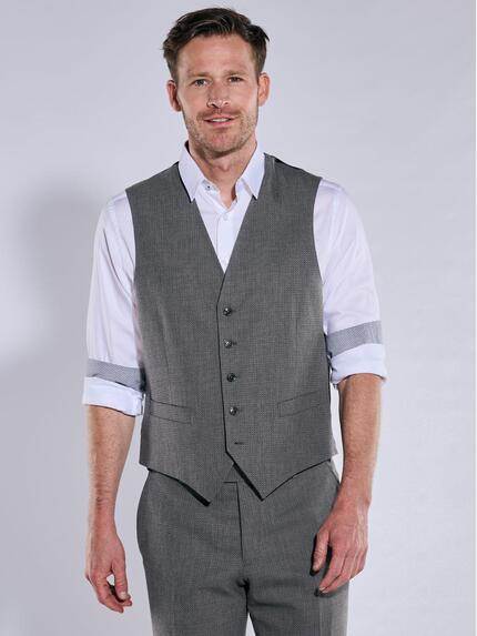 engbers Herren Anzugsweste Grau 37664