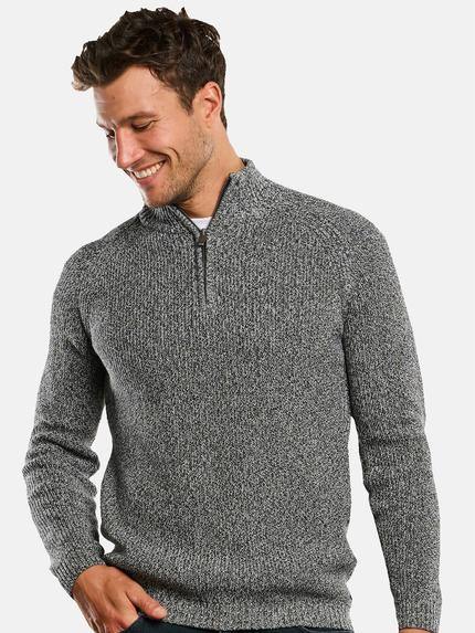 engbers Herren Pullover mit Troyerkragen Grün 33836 engbers Herren Pullover mit Troyerkragen Grün 33836