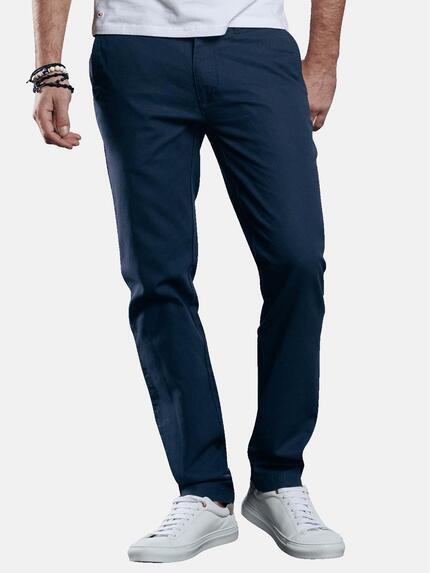 emilio adani Modische Leinenhose mit softem Warengriff Indigoblau