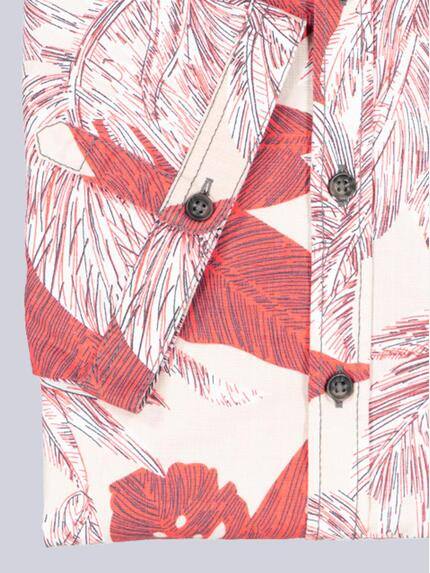 engbers Herren Kurzarm-Hemd gemustert Hellrot 38672 engbers Herren Kurzarm-Hemd gemustert Hellrot 38672