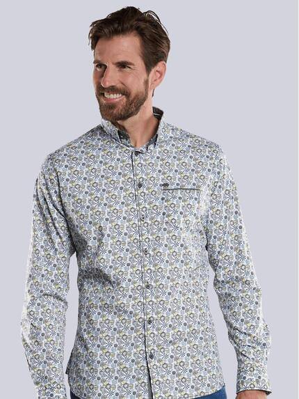 engbers Herren Langarm-Hemd aus nachhaltiger Baumwolle Limonengelb 34088 engbers Herren Langarm-Hemd aus nachhaltiger Baumwolle Limonengelb 34088