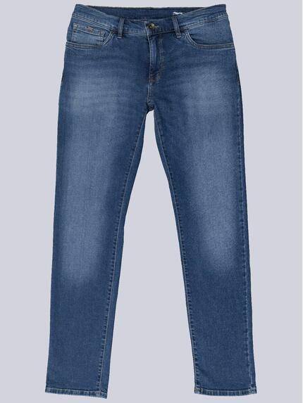 engbers Herren Authentisch gewaschene "My Favorite" Jeans Brilliantblau 31966