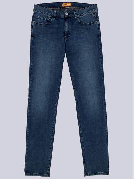 emilio adani Herren Super-Stretch-Jeans slim fit Marineblau 37317 emilio adani Herren Super-Stretch-Jeans slim fit Marineblau 37317