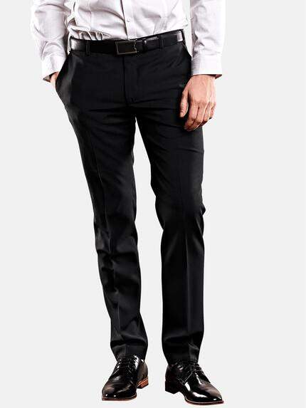 emilio adani Anzughose slim fit Schwarz