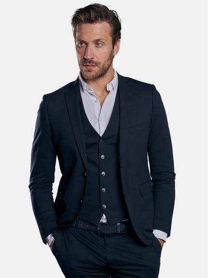 emilio adani Anzugsakko slim fit Saphirblau
