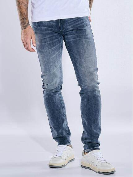 emilio adani Herren Super-Stretch-Jeans slim fit Blau 38349