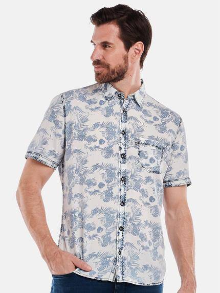 engbers Herren Kurzarm-Hemd regular Blau 34973 engbers Herren Kurzarm-Hemd regular Blau 34973
