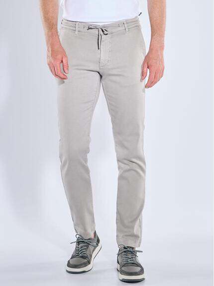 engbers Herren Super-Stretch-Jeans im Chino-Design Beige 39497