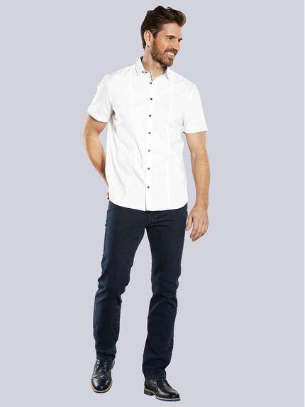 engbers Herren Kurzarm-Hemd "My Favorite" Weiß 34369 engbers Herren Kurzarm-Hemd "My Favorite" Weiß 34369