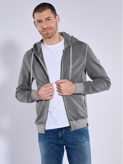 engbers Sweatjacke mit Kapuze Anthrazit
