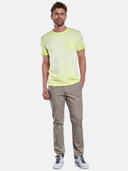 ENGBERS GERMANY Herren T-Shirt Rundhals Limonengelb 33105 ENGBERS GERMANY Herren T-Shirt Rundhals Limonengelb 33105