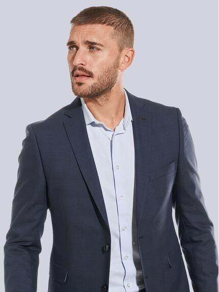 emilio adani Herren Anzugsakko "slim fit" Blau 32075 emilio adani Herren Anzugsakko "slim fit" Blau 32075