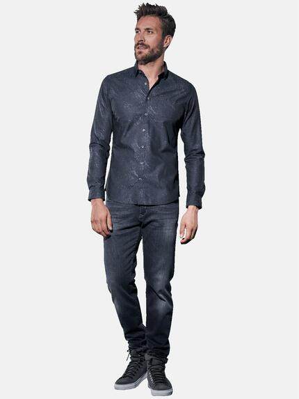 emilio adani Herren Hemd langarm Blau 30868 emilio adani Herren Hemd langarm Blau 30868