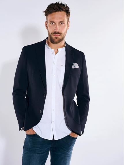 emilio adani Anzug-Sakko slim fit Saphirblau
