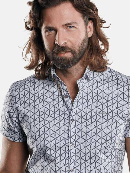 emilio adani Herren elastisches Hemd in maskuliner Passform Grau 29323 emilio adani Herren elastisches Hemd in maskuliner Passform Grau 29323