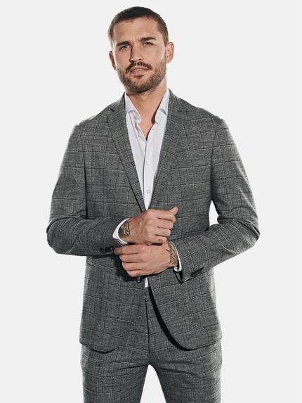 emilio adani Anzug-Sakko slim fit Anthrazit