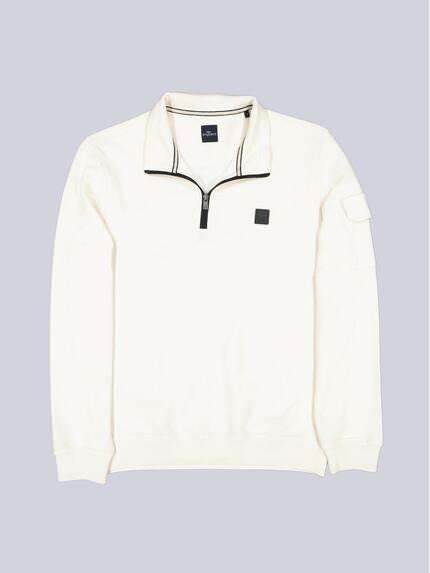 engbers Herren Sweatshirt Stehbund Naturweiss 39932 engbers Herren Sweatshirt Stehbund Naturweiss 39932