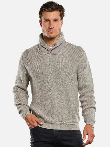 engbers Pullover Silbergrau