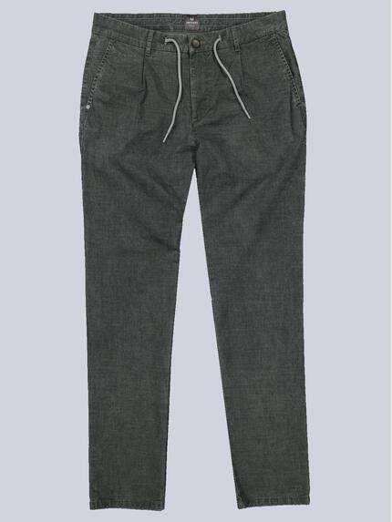 ENGBERS GERMANY Herren Chino mit Tunnelzug Dunkelgrau 34655 ENGBERS GERMANY Herren Chino mit Tunnelzug Dunkelgrau 34655
