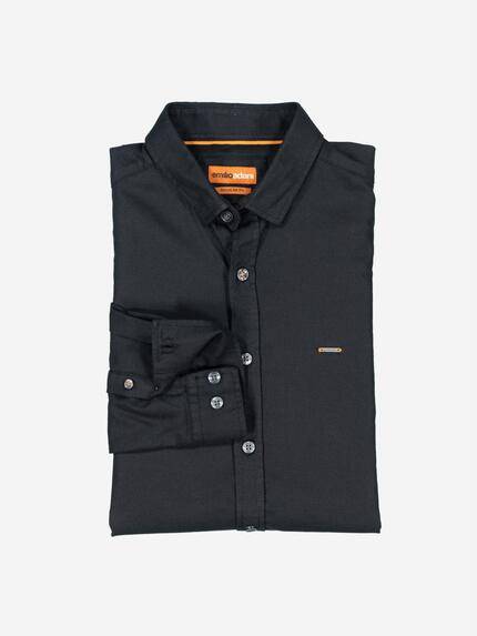 emilio adani Herren Hemd uni Schwarz 37569 emilio adani Herren Hemd uni Schwarz 37569