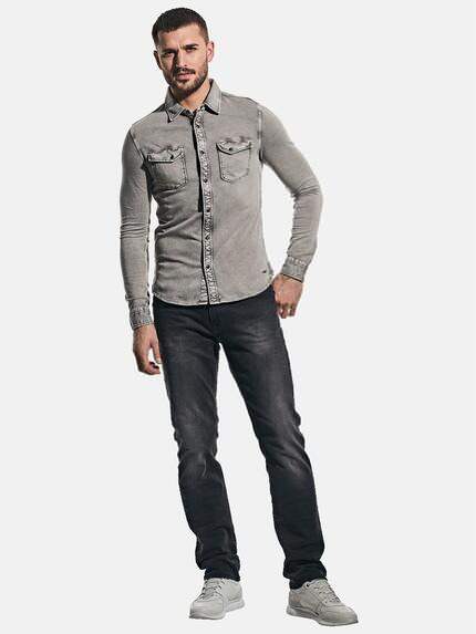emilio adani Herren Innovatives Langarm-Poloshirt Braun 30202 emilio adani Herren Innovatives Langarm-Poloshirt Braun 30202