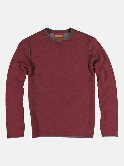 emilio adani Pullover rundhals Rot