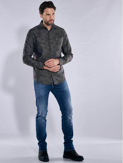 engbers Herren Langarm-Hemd gemustert Braun 37758 engbers Herren Langarm-Hemd gemustert Braun 37758