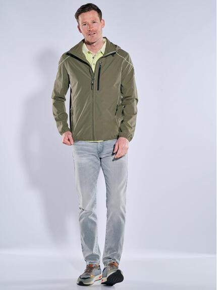 engbers Herren Übergangsjacke mit abnehmbarer Kapuze Khaki 38372 engbers Herren Übergangsjacke mit abnehmbarer Kapuze Khaki 38372