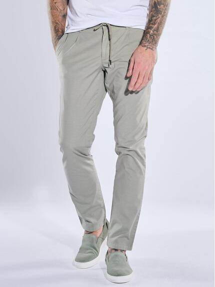 emilio adani Herren Chino straight Hellgruen 40353