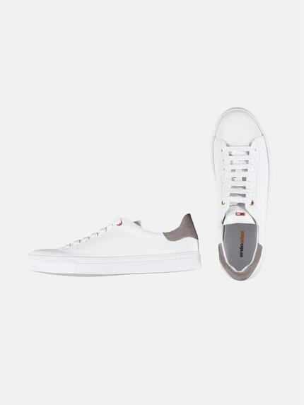 emilio adani Herren leichter Sommersneaker Weiß 29632