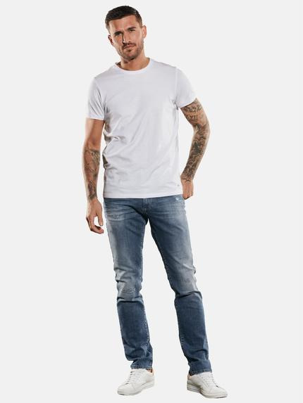 emilio adani Herren Super-Stretch-Jeans slim fit Blau 35228 emilio adani Herren Super-Stretch-Jeans slim fit Blau 35228