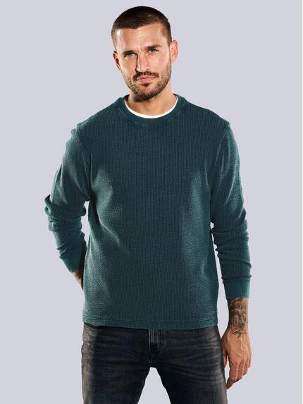 emilio adani Sweatshirt uni Petrolgruen