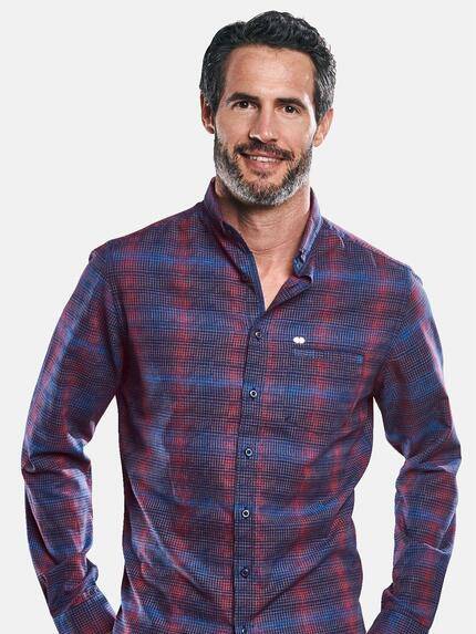 engbers Herren Außergewöhnliches Karohemd Rot 30841 engbers Herren Außergewöhnliches Karohemd Rot 30841