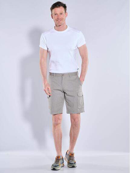 engbers Herren Cargo-Bermuda regular Hellbraun 39017 engbers Herren Cargo-Bermuda regular Hellbraun 39017