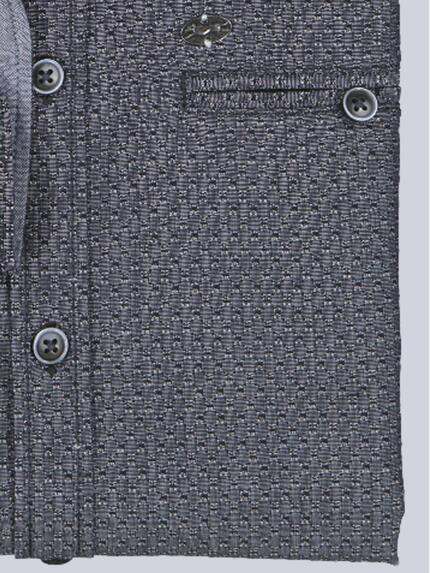 engbers Herren Langarm-Hemd strukturiert Marineblau 39435 engbers Herren Langarm-Hemd strukturiert Marineblau 39435