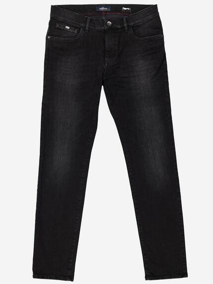 engbers Herren Super-Stretch-Jeans slim fit Schwarz 37529 engbers Herren Super-Stretch-Jeans slim fit Schwarz 37529