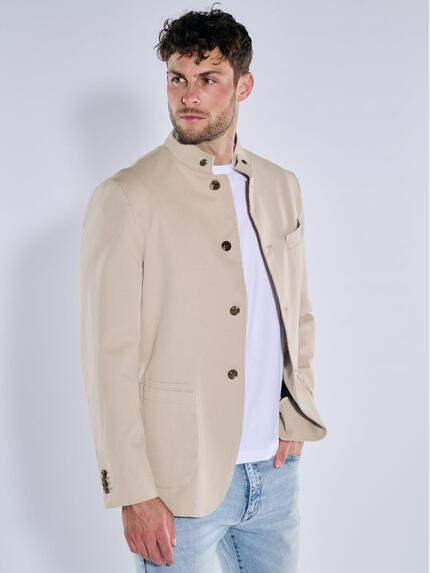 emilio adani Freizeit-Sakko slim fit Beige