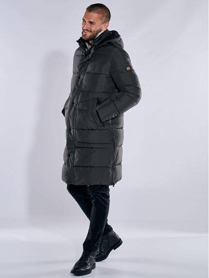 emilio adani Herren Mantel regular Grau 37468 emilio adani Herren Mantel regular Grau 37468
