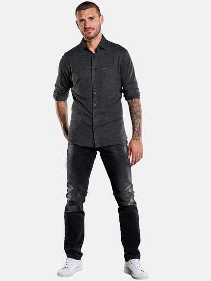 emilio adani Herren Hemd uni Grau 33842 emilio adani Herren Hemd uni Grau 33842