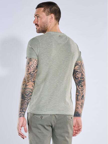 emilio adani Herren Rundhals T-Shirt Hellgruen 40794 emilio adani Herren Rundhals T-Shirt Hellgruen 40794